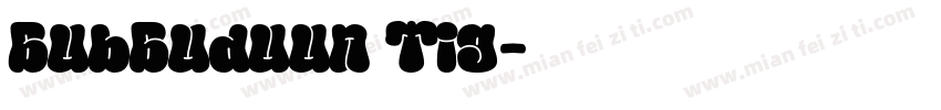 BubBuduun Tig字体转换